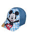 Disney Kids' Hat Jockey Fabric Mickey Mouse Blue
