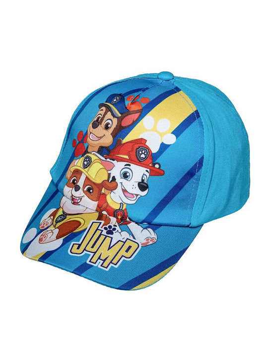 Paw Patrol Παιδικό Καπέλο Jockey Τιρκουάζ