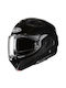 HJC F100 Metal Black Motorcycle Helmet Full Face ECE 22.06 1600gr with Pinlock and Sunvisor