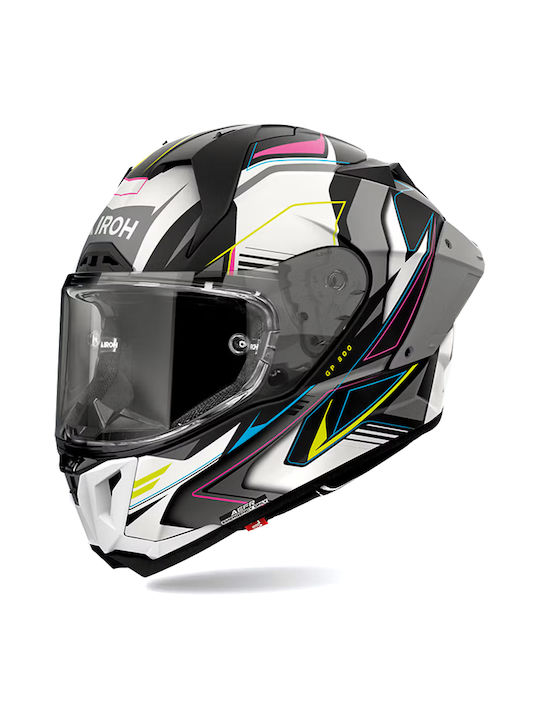 Airoh GP800 Black Matt Motorcycle Helmet Full F...