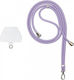 Techwave Universal Neck Strap Mobile Phones Tablets Violet