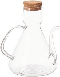 Glass Oil Bottle with Cork 1000ml/13x19x20cm Glass Oil Bottle with Cork 1000ml/13x19x20cm