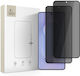 Tech-Protect Anti Spy Glass Pro+ Privacy Tempered Glass Negru (Galaxy S25 Edge)