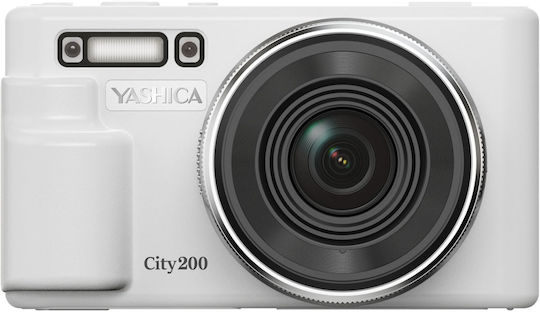 Yashica City 200 Compact Camera Optical Zoom 10x White
