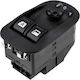 NTY Car Window Switch for Citroen Jumpy Peugeot Expert Tepee Black
