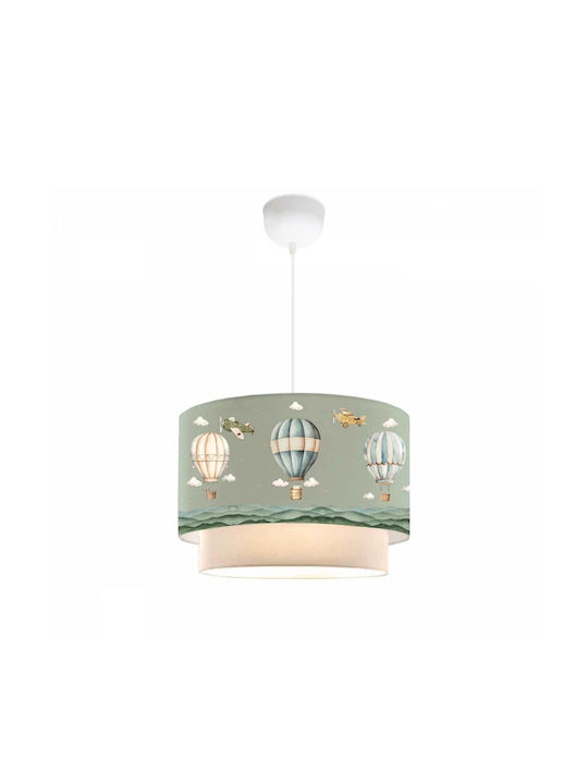 GloboStar Kids Fabric Single Ceiling Light E27 ...
