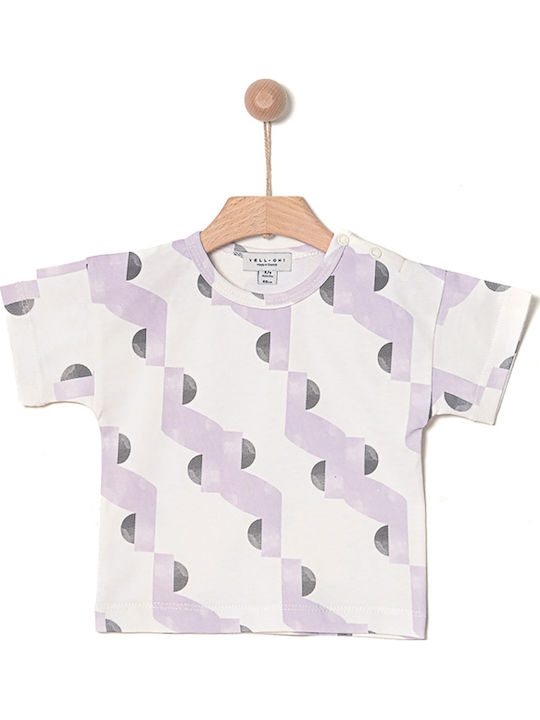 Παιδική Μπλούζα Κοντομάνικη Lilac