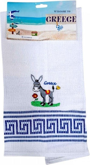 Towel from 100% Cotton in White Color 12pcs