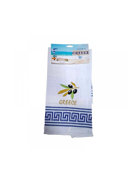 Towel from 100% Cotton in White Color 12pcs