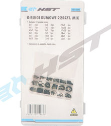 O-Ring Kit Schwarz 225 Stück