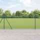 vidaXL Plasă de sârmă Galvanizat Module Verde 1x50m