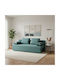Urban Dreisitzer Sofa Bett mit Stauraum Türkis 194x93x72cm