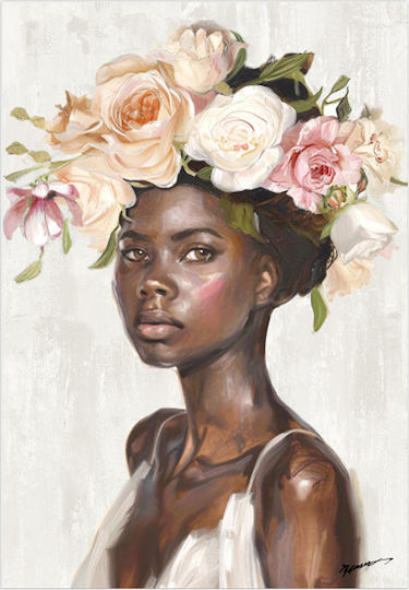 Pakketo Fleri Ι Painting Oil Painting on Canvas 70x100cm