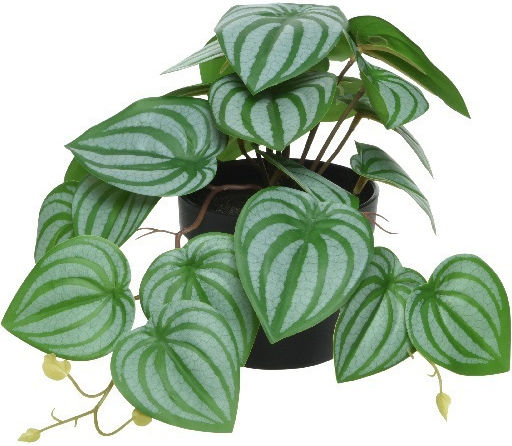 Decorative Artificial Potted Plant Green Leaves Φ18xh17cm Kaemingk 804012-1 00049935