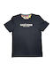 Short Sleeve Blouse Blue