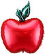 Balloon Foil Jumbo Red 69cm