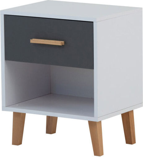 Комод Timmy Дървен Сив 46.8x36x57.1см