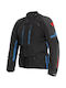 Dainese Super Adventure Χειμερινό Ανδρικό Μπουφάν Μηχανής Αδιάβροχο Black/Black/Blue