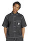Wabash Shirt Къс ръкав Памучен Риза Black