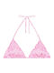 Triangle Bikini Top Sagittarius Pink