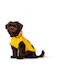 Hunter Yellow Waterproof / Windproof Dog Coat with 25cm Back Length