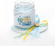 Christening Favor with Travel Candle Made of Glass 24 Pieces