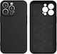 Hurtel Back Cover Σιλικόνης Μαύρο (Galaxy S25 Edge)