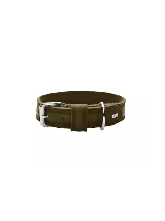 Hunter Leather Collar Aalborg Rustica 55 M Olive