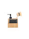 Estia Bamboo Essentials Dispenser Kitchen made of Bamboo White