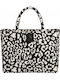 Greenwich Polo Club Fabric Beach Bag Black