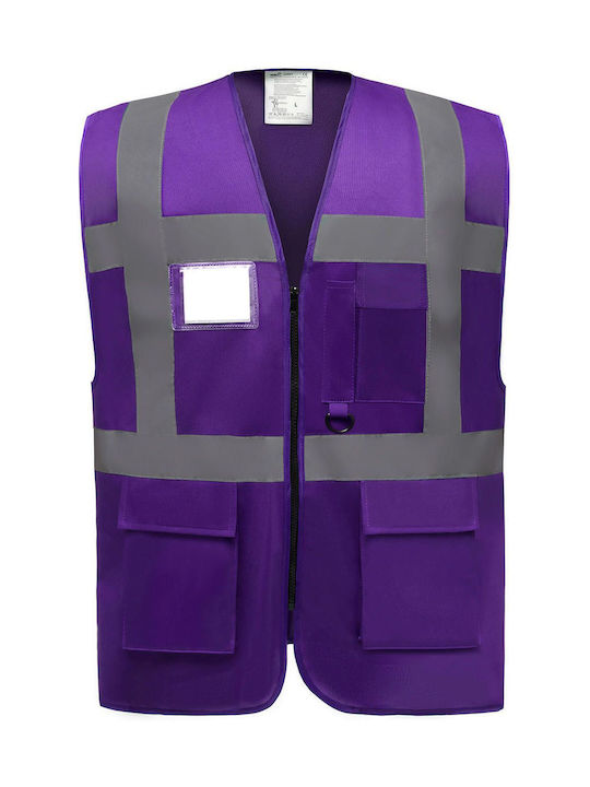 Yoko Hvw801 Bărbați Vestă de siguranță cu benzi...