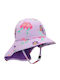 Zoocchini Kids' Hat Fabric Sunscreen Mermaid Lilac