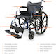 Medical Brace Rollstuhl 22" Klappbar Einfacher Typ 46cm MB.W2009 Schwarze