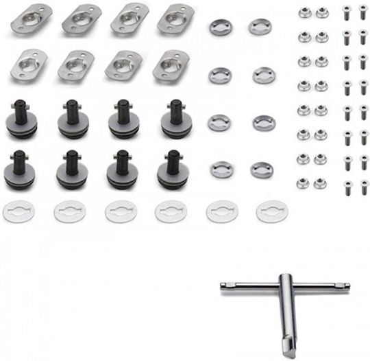 Kappa Moto Side Mounts for Honda XR / Tiger for Triumph Tiger for Yamaha Tracer 9 / Tracer 9 GT / Tracer 9 GT+