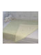 Double Sided Cotton Baby Quilt 100x110cm Mint