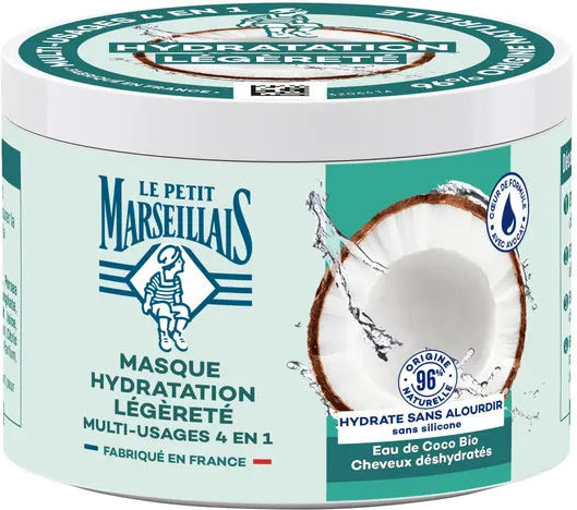 Le Petit Marseillais Μάσκα Hydratation Coconut 370ml