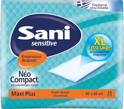 Sani Sensitive Maxi Plus Υποσέντονo Ακράτειας Sani Sensitive Maxi Plus Υποσέντονo Ακράτειας