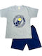 Nina Club Kids' Pajamas Summer Gray