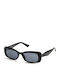 Solano Women's Sunglasses with Black Frame and Black Lens SS21063A