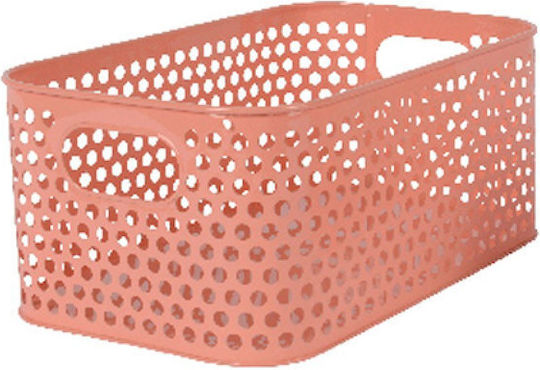 Kaemingk Storage Basket Pink 29.5x19.8x13cm 1pcs