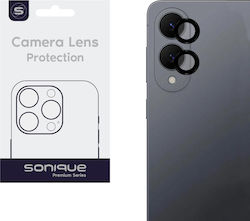 Sonique Lens Pro Protecție Cameră Tempered Glass Black pentru Samsung Galaxy S25 Edge
