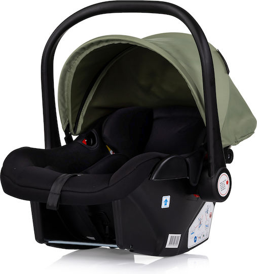 Chipolino Baby Car Seat with Isofix Vista Basil 0-13 kg