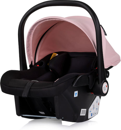 Chipolino Baby Car Seat with Isofix Pink Marshmallow 0-13 kg