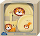 Die Spiegelburg Lion Feeding Set Made of Plastic 4 Pieces for 6+ Months