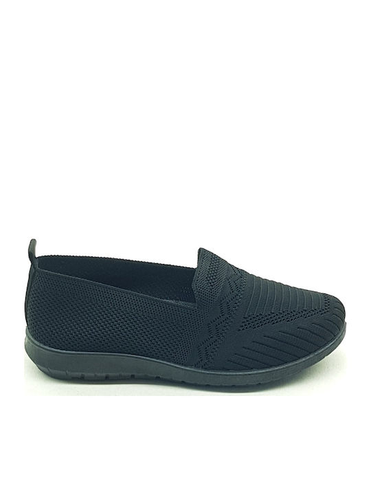 Women's Canvas Slip-Ons Black