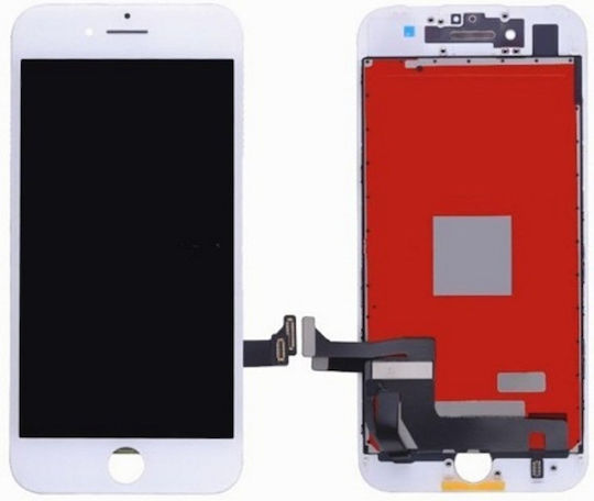 Screen with Touch Mechanism for iPhone 7 Plus (White)
