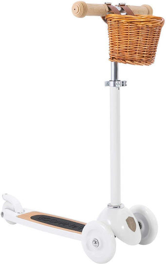 Banwood Kids Scooter 3-Wheel for 3+ Years White