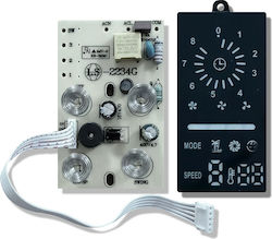 Bruno Ανταλλακτική Πλακέτα Pcb Brn-0189 Ανεμιστήρα Sp-brn-0189-3