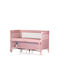 Chipolino Loc de joacă 2 Nivele cu Saltea Roz 125x71cm
