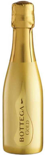 Bottega Spa Κρασί Gold Prosecco Λευκό Ξηρό 200ml